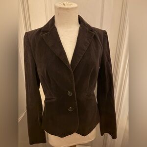 Mexx Brown Velvet Tailored Blazer Jacket